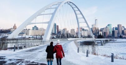 Veilig op wintersport naar Edmonton en Jasper in Canada